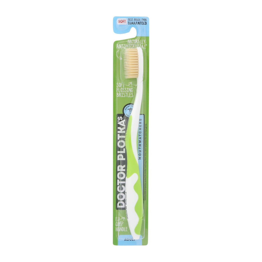 Mouthwatchers A/b Adult Green Toothbrush - 1 Each - Ct - Maras Green